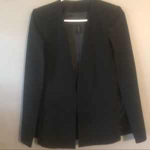 Cape style blazer